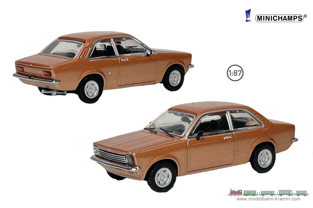 Modellbahn-Kramm: MiniChamps 870040101 H0/1:87 Opel Kadett C