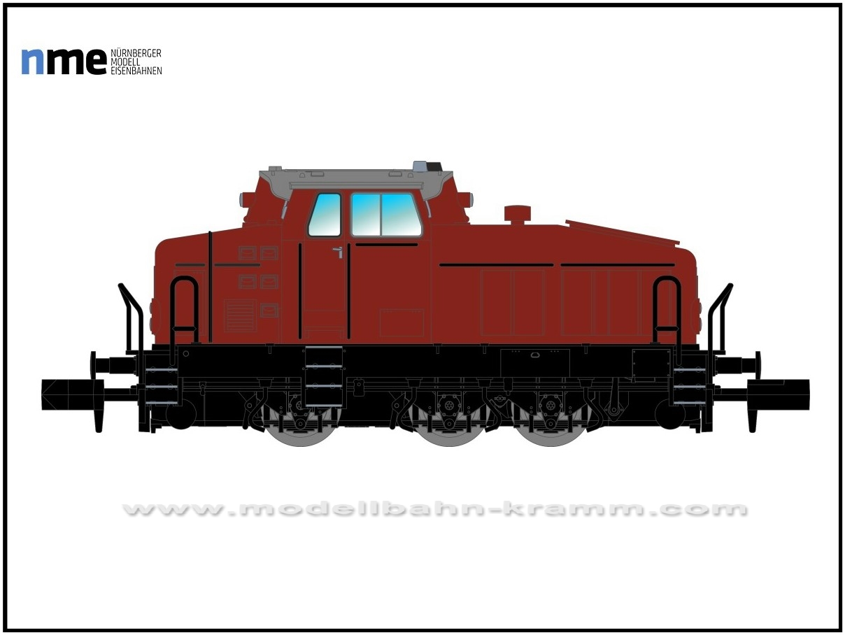 NME Nürnberger Modell-Eisenbahn 123304, EAN 4251921800033: N digital Rangierdiesellok DHG 700 C