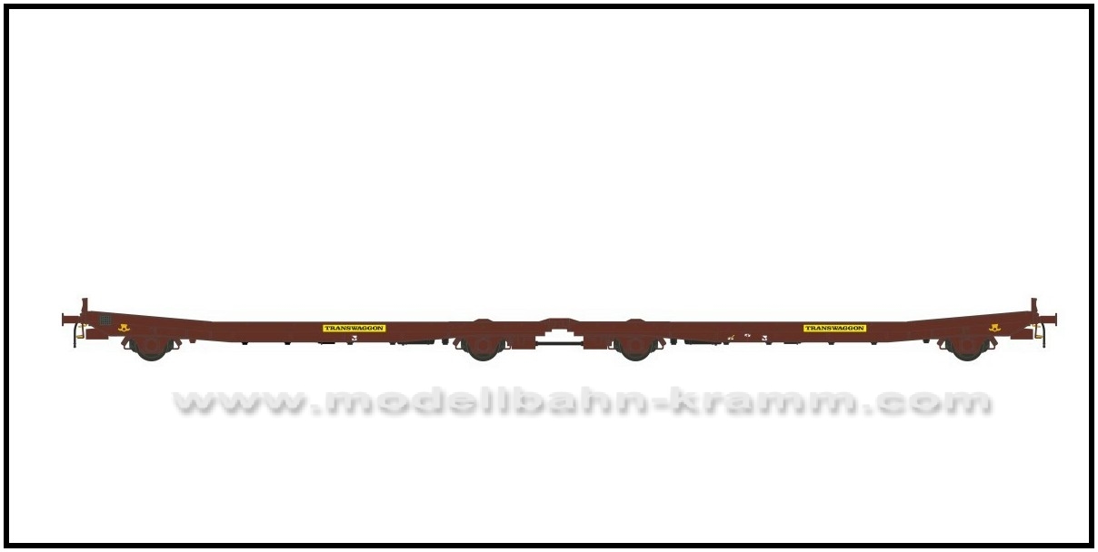 NME Nürnberger Modell-Eisenbahn 531650, EAN 4260365918211: H0 AC Flachwageneinheit TWA 800A