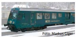 NME Nürnberger Modell-Eisenbahn 538595, EAN 4251921805090: H0 AC BLS Steuerwagen #944 mit Zugzielanzeige, VI