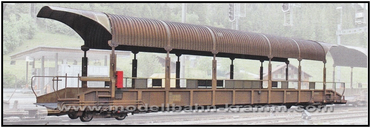 NME Nürnberger Modell-Eisenbahn 538662, EAN 4260365918747: H0 AC Mittelwagen BLS