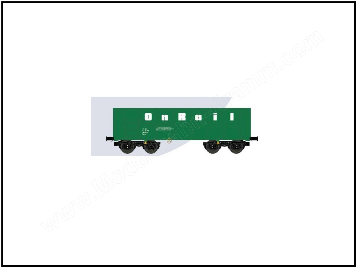 NME Nürnberger Modell-Eisenbahn 540600, EAN 4260365917344: H0 DC Offener Güterwagen On Rail