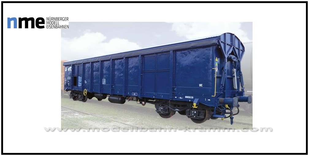 NME Nürnberger Modell-Eisenbahn 551650, EAN 4260365912783: H0 AC Güterwagen mit Schwenkdach
