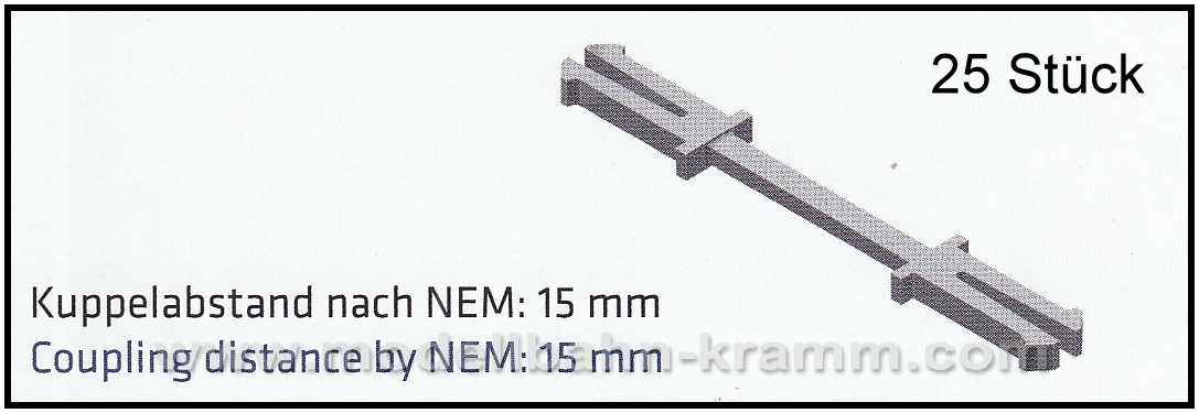 NME 950003 Starre Kupplung 25 Stück