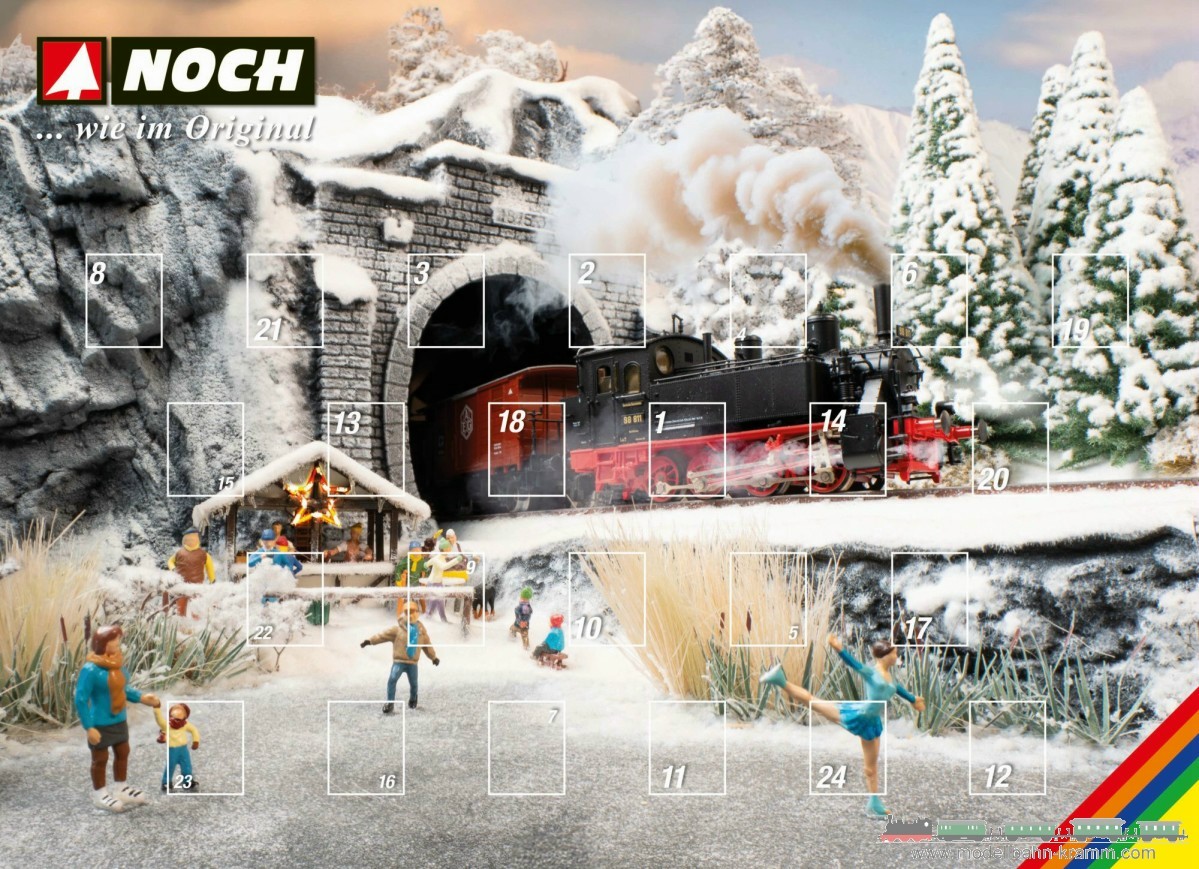 Noch 15999, EAN 4007246159994: H0 Figuren-Adventskalender