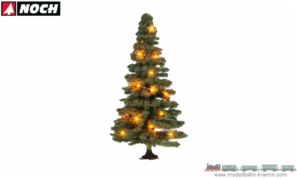 Noch 22121, EAN 4007246221219: Bel.Weihnachtsbaum grün 8cm