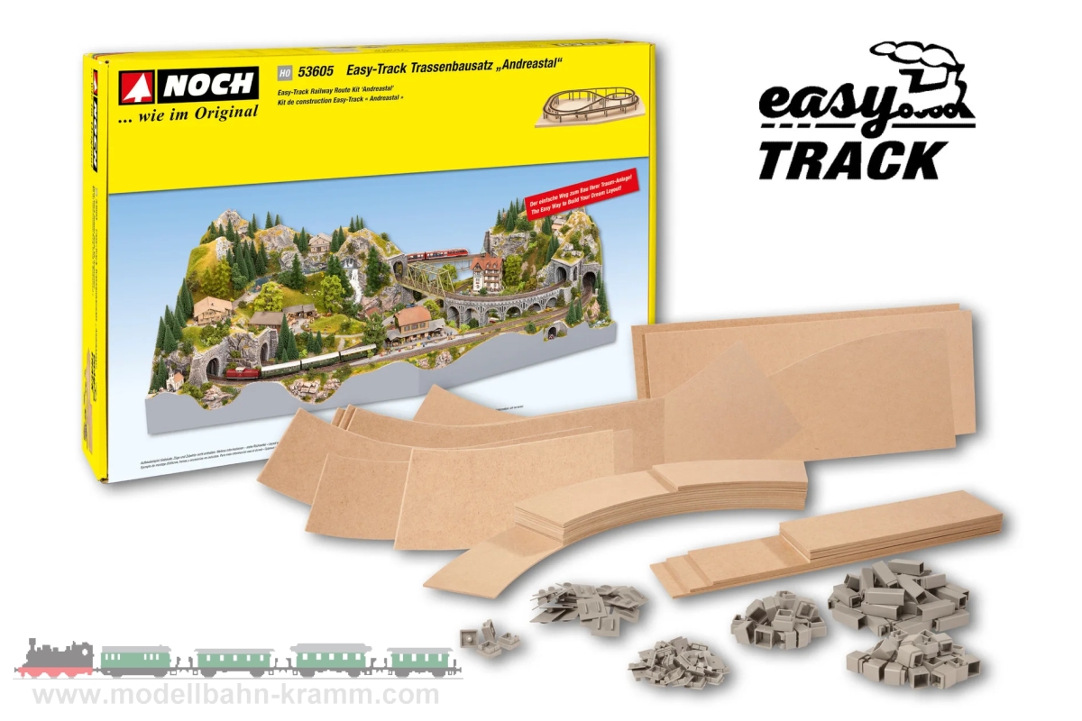 Noch 53605, EAN 4007246536054: H0 Easy-Track Bausatz Andreastal