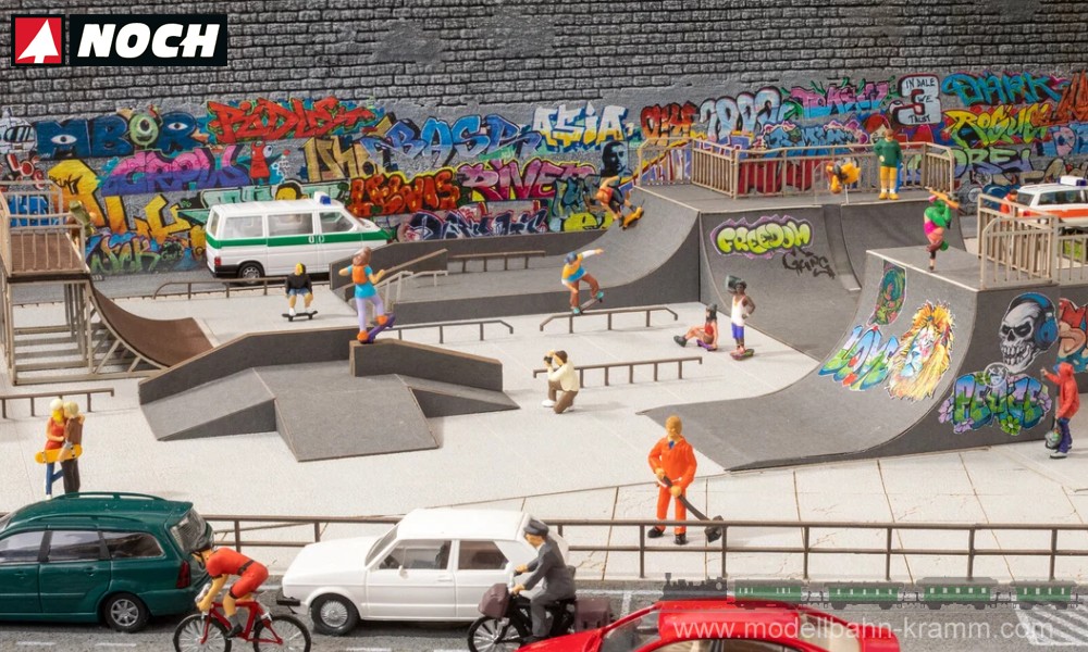 Noch 66834, EAN 4007246668342: H0 micro-motion Skatepark