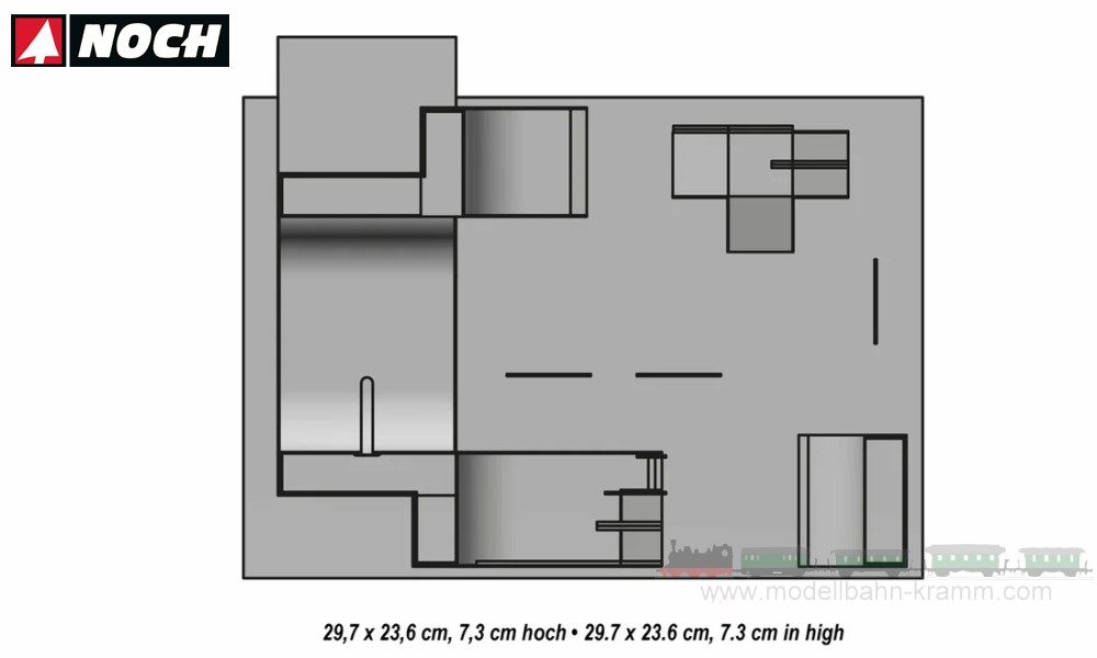 Noch 66834, EAN 4007246668342: H0 micro-motion Skatepark