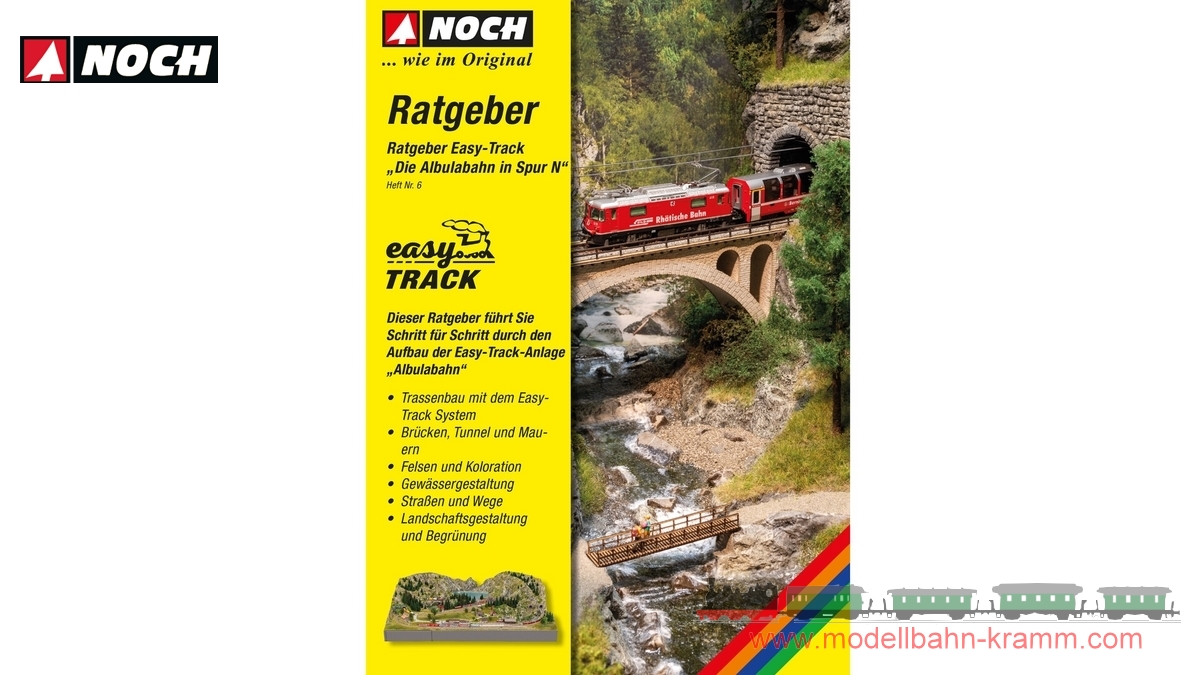 Noch 71901, EAN 4007246719013: N Ratgeber Easy-Track , Die Albulabahn in Spur N