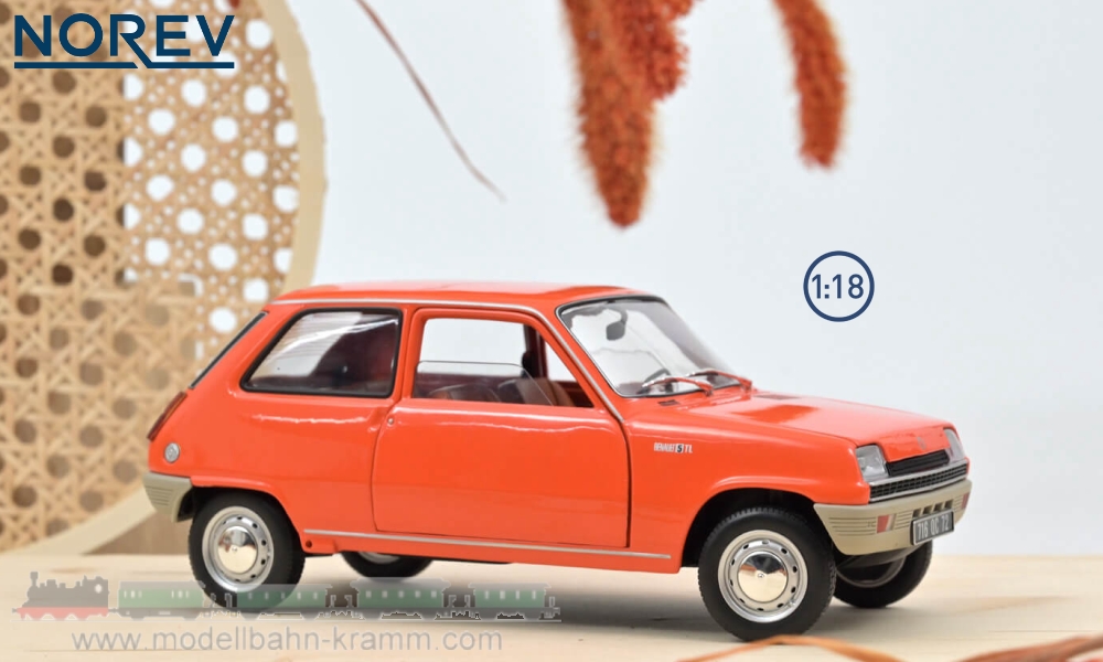 Norev 185381, EAN 3551091853817: 1:18 Renault R5 TL 1972 orange