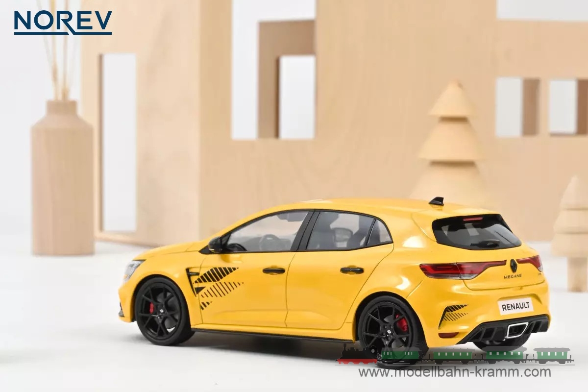 Modellbahn-Kramm: Norev 185395 Renault Megane RS 2023 gelb, only