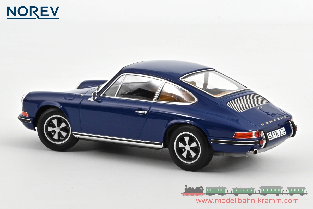 Norev 187647, EAN 3551091876472: Porsche 911S 1969 blau