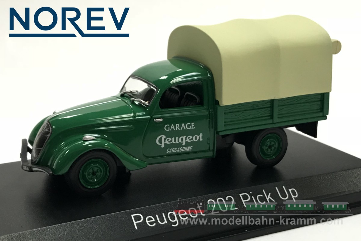 Norev 472212, EAN 3551094722127: Peugeot 202 PickUp ´47 Garage