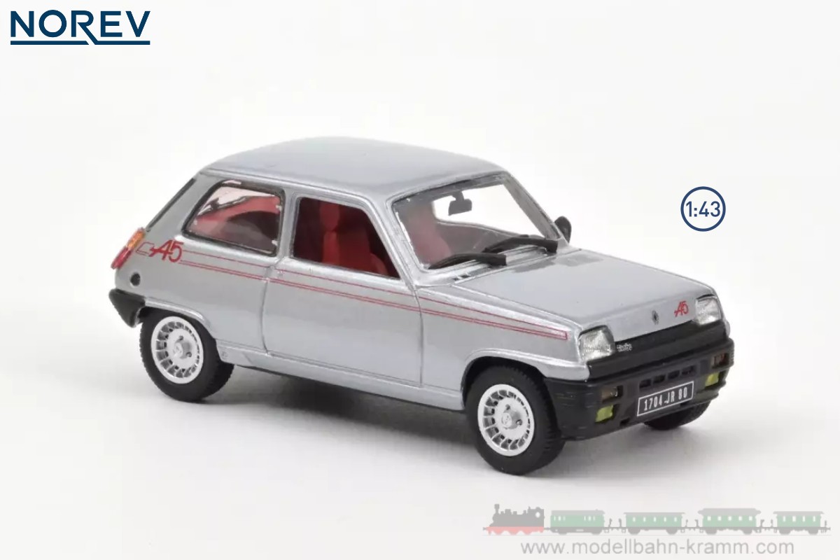 NOREV RENAULT 5 Alpine Turbo Blanc 1983 1/43 510535 EUR 37,38 - FR