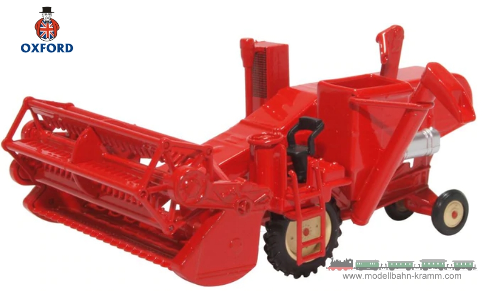 Oxford 76CHV001, EAN 2000075133281: 1:76 Mähdrescher rot