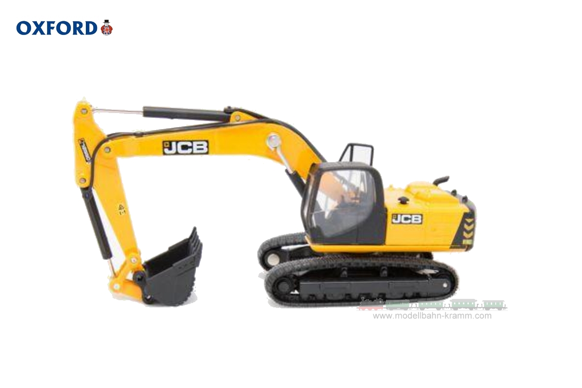 Oxford 76JS001, EAN 2000008820936: 1:76 JCB JS220 Raupenbagger