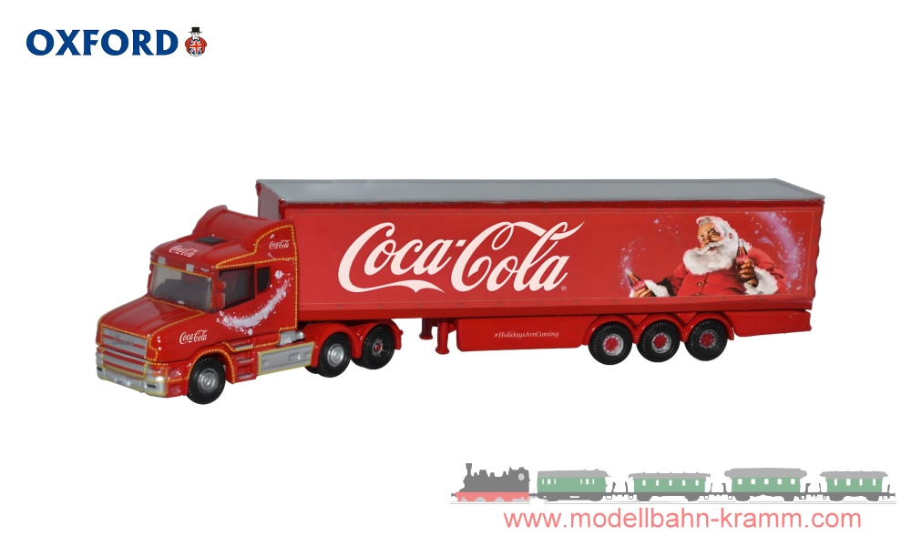 Oxford NTCAB007CC, EAN 5055530130308: 1:148 Coca Cola Xmas Truck