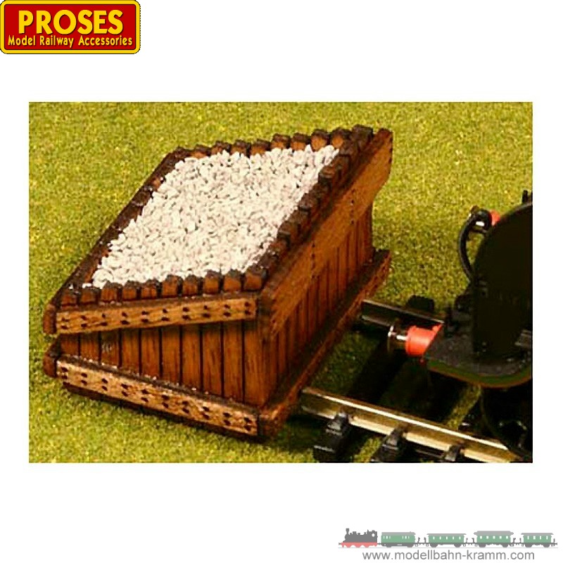 Proses PBFH007, EAN 2000008637060: H0 BS LC 2x Prellbock, Holz