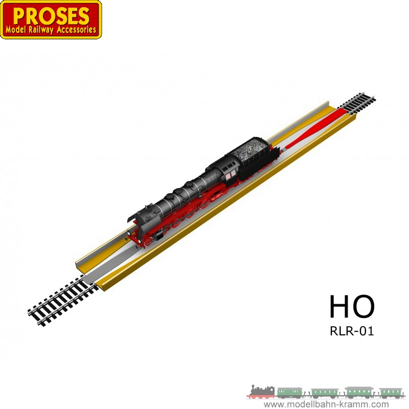 Proses PRLR01, EAN 2000008737722: Aufgleishilfe H0, Länge 48cm