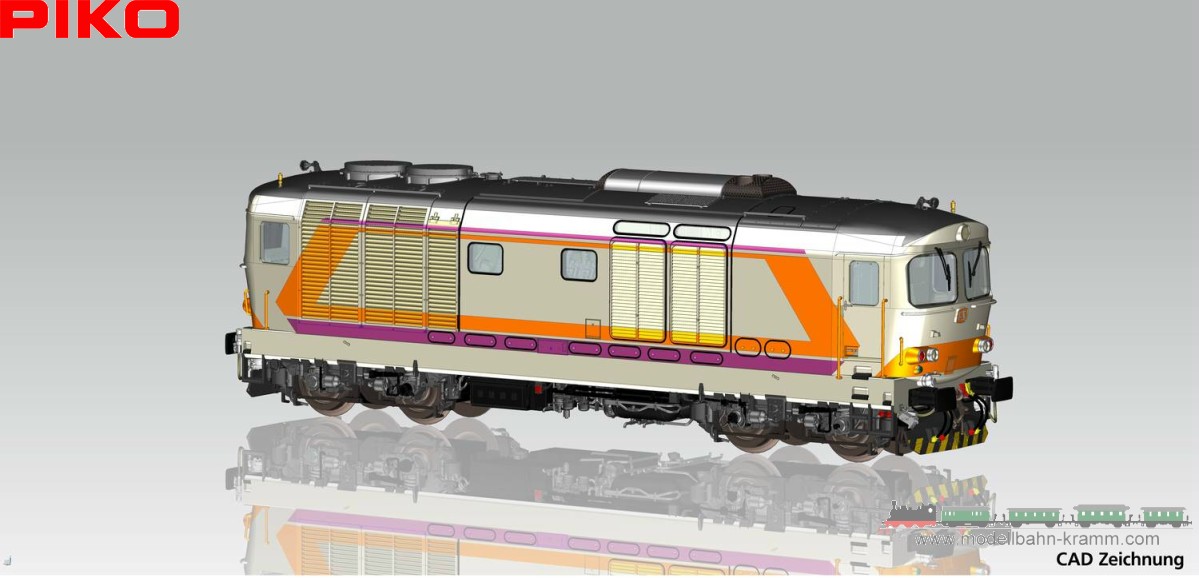 Piko 22023, EAN 4015615220237: H0 AC Sound Diesellok D.445 FS