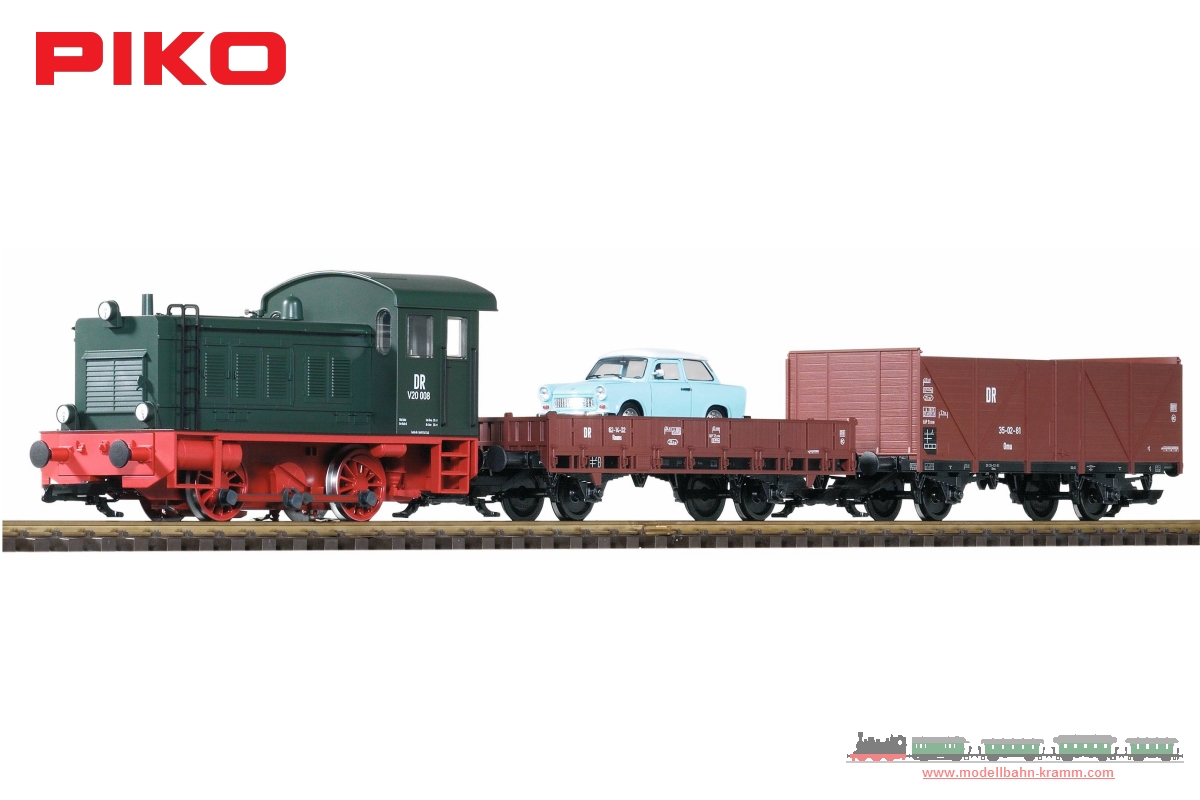 Piko 37121, EAN 4015615371212: G Start-Set Güterzug V20 (inkl. Sound)