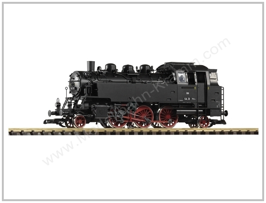 Steam locomotive class 64, ÖBB, era III, with stea