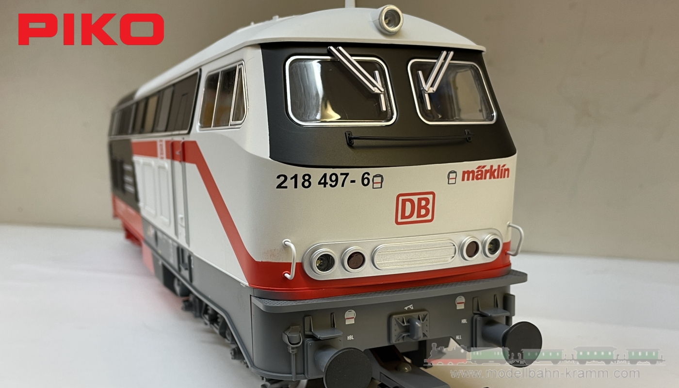 Piko 37511, EAN 4015615375111: G analog Diesellok BR 218 Cottbus