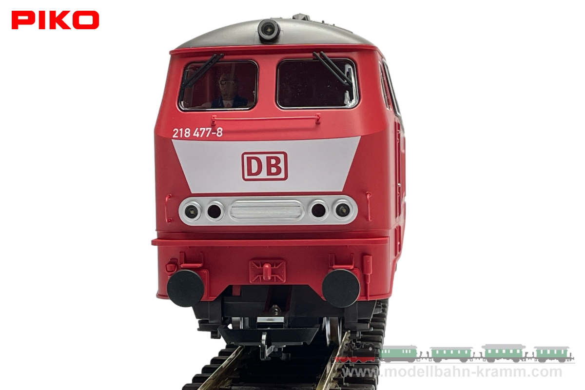 Piko 37512, EAN 4015615375128: G Sound Diesellok 218 mit Latz DB AG