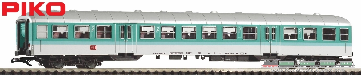 Piko 37632, EAN 4015615376323: G Nahverkehrswagen 2. Klasse DB AG
