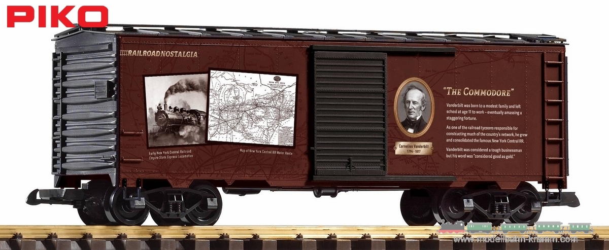 Piko 38962, EAN 4015615389620: G Gedeckter Güterwagen Railroad Nostalgia #1