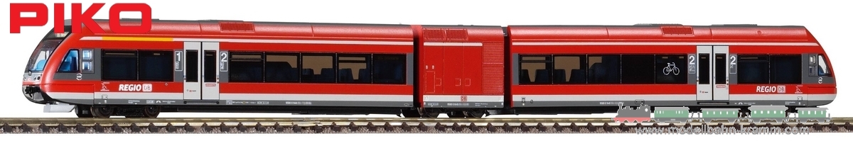 Piko 40237, EAN 4015615402374: N analog Dieseltriebwagen GTW 2/6 Stadler DB AG