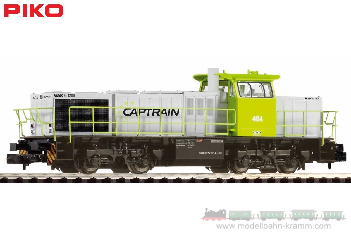 Piko 40484, EAN 4015615404842: N analog Diesellok G 1206 Captrain