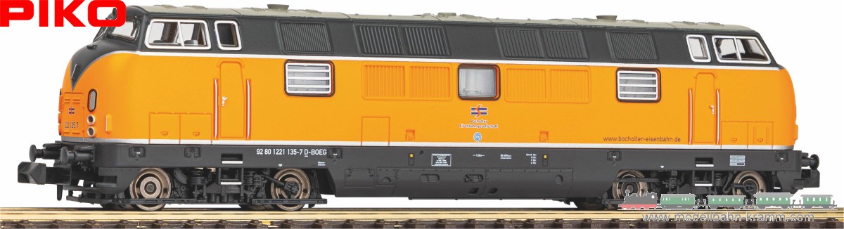 Piko 40508, EAN 4015615405085: N analog Diesellokomotive BR 221 BEG