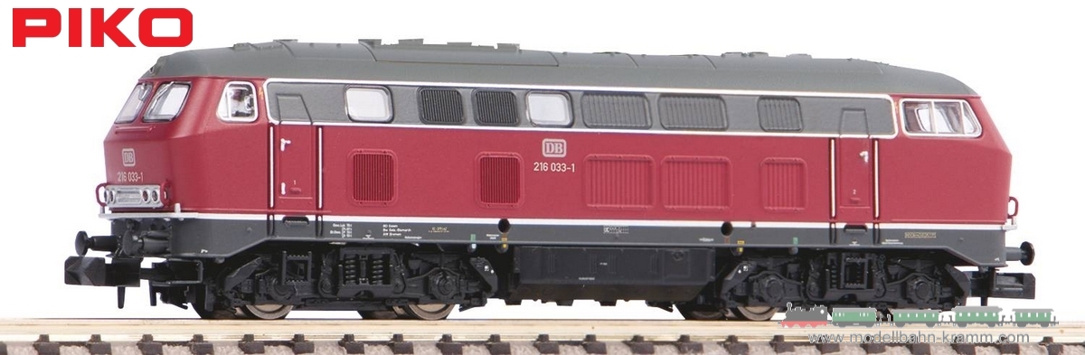Piko 40528, EAN 4015615405283: N analog Diesellokomotive BR 216 DB