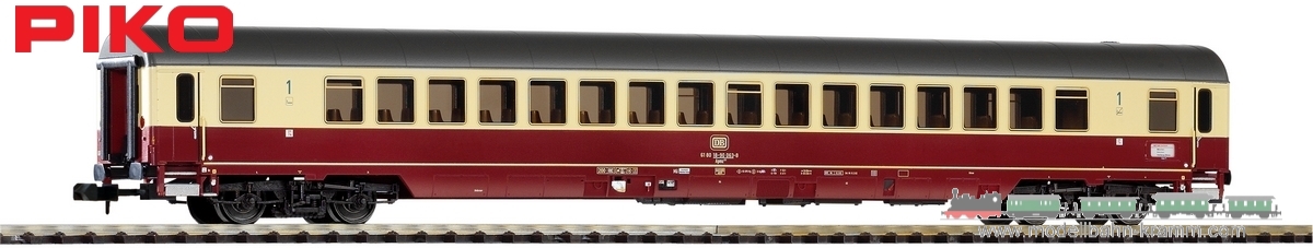 Piko 40661, EAN 4015615406617: N IC Großraumwagen DB