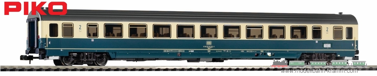 Piko 40664, EAN 4015615406648: N IC Großraumwagen DB