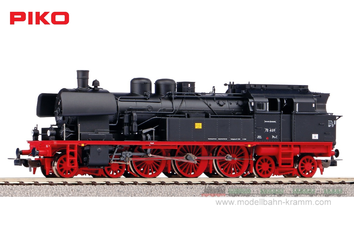 Piko 50606, EAN 4015615506065: Steam locomotive 78, DR, era III, sound, DC, H0-gauge (Expert)