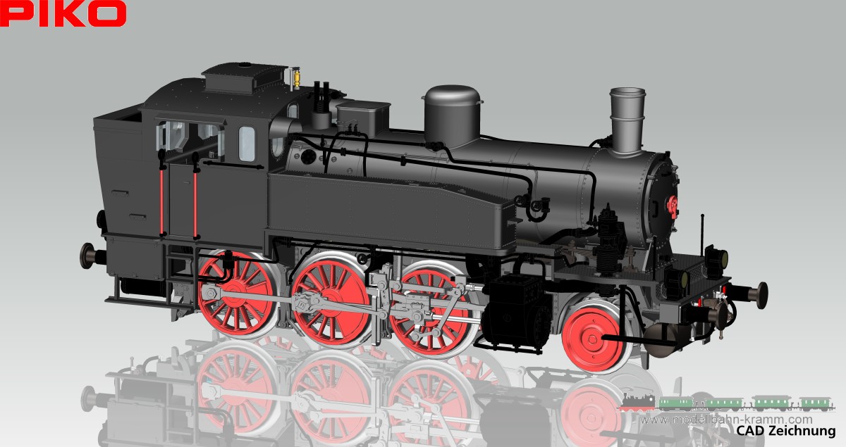 Piko 50742, EAN 4015615507420: H0 AC Sound Dampflok Rh 691 ÖBB