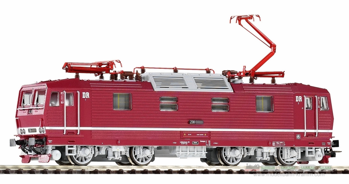 Piko 51062, EAN 4015615510628: Electric locomotive series 230 of the DR in the original version