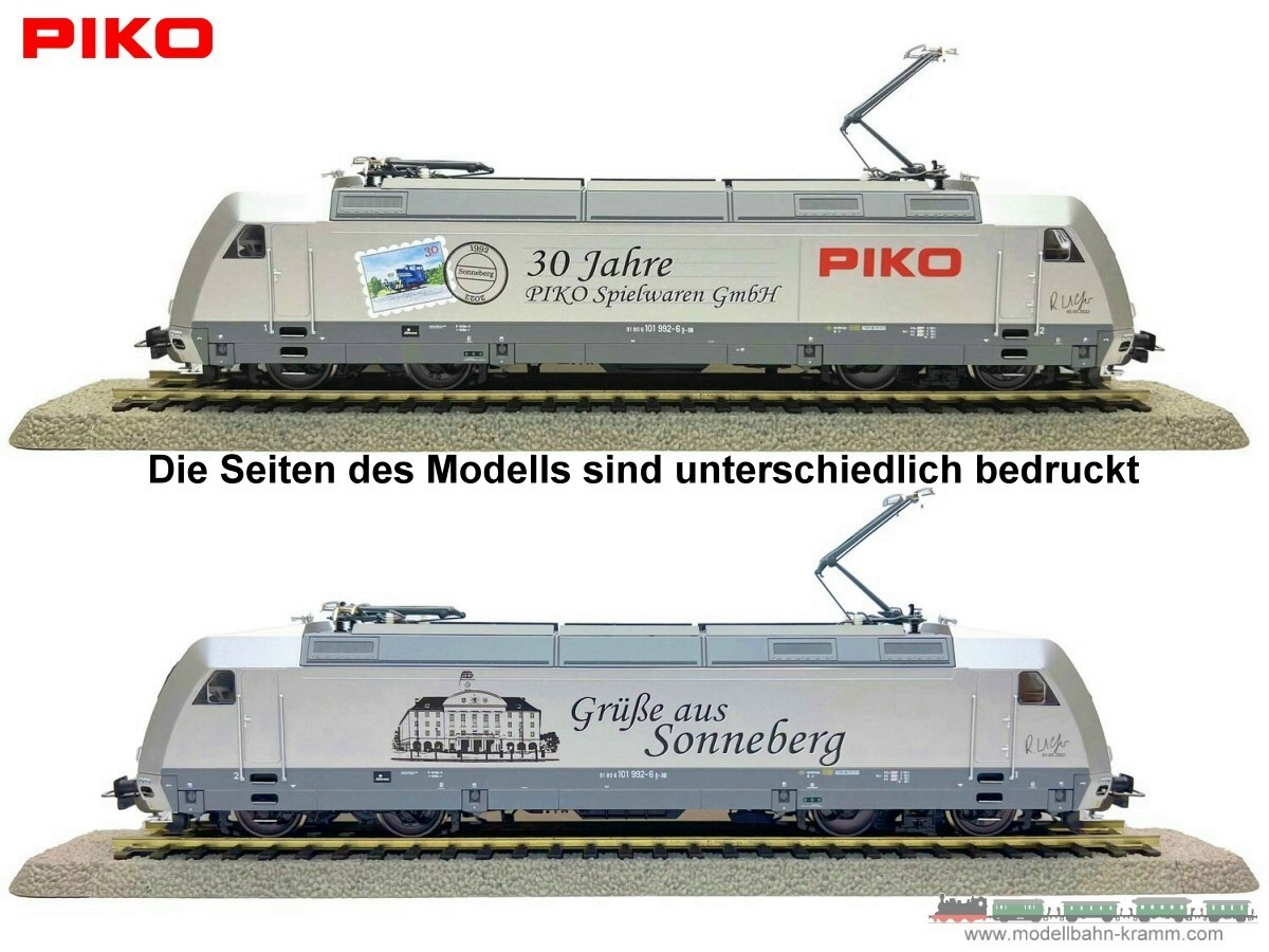 Piko 51112, EAN 4015615511120: H0 AC Sound E-Lok BR 101 PIKO Jubiläumslok