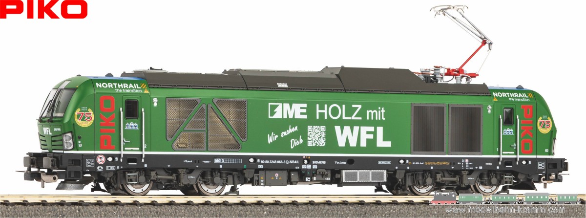 Piko 51172, EAN 4015615511724: H0 AC Sound Diesel-/E-Lok BR 248 Northrail/Piko/WFL