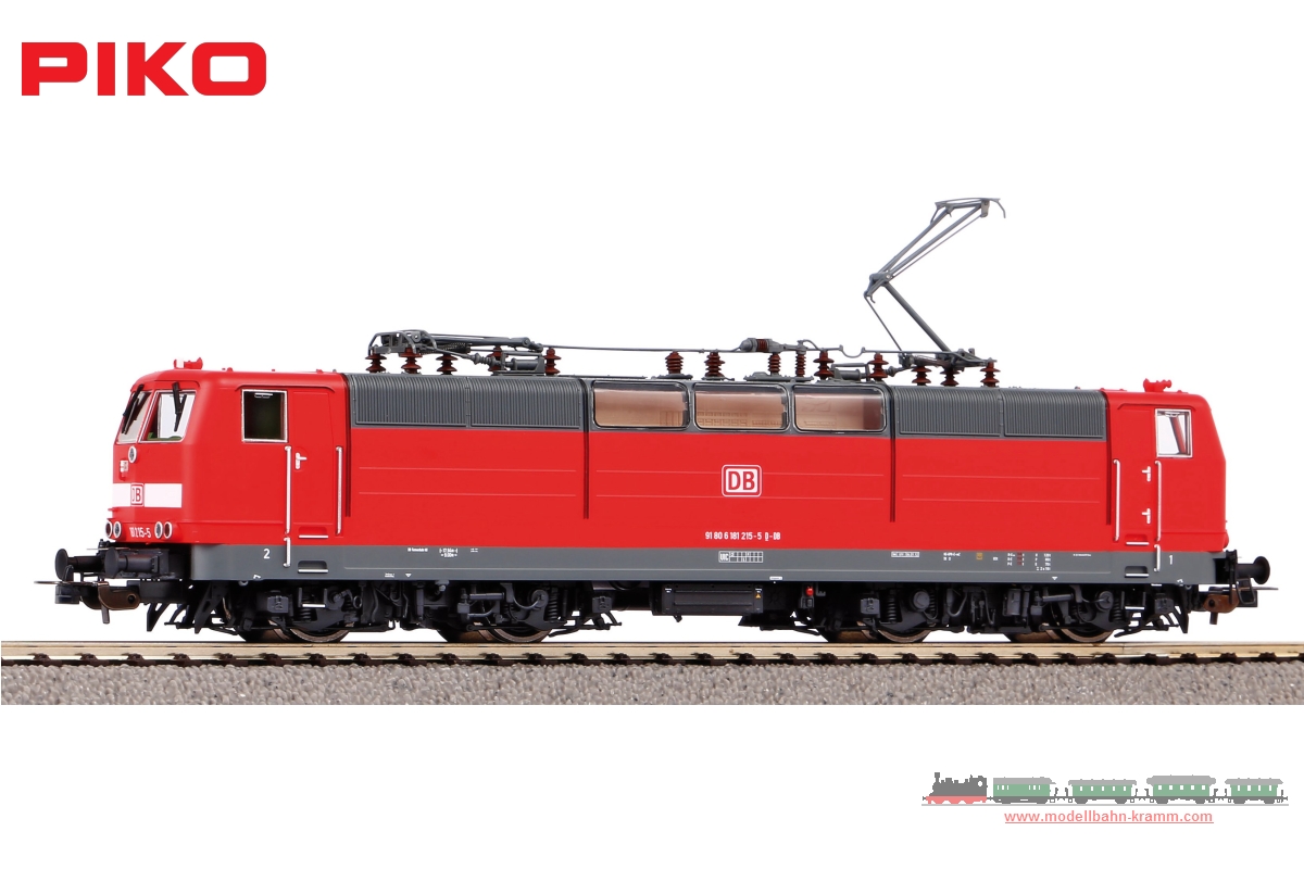 Piko 51350, EAN 4015615513506: Electric locomotive 181.2, DB AG, era VI, sound, DC, H0-gauge