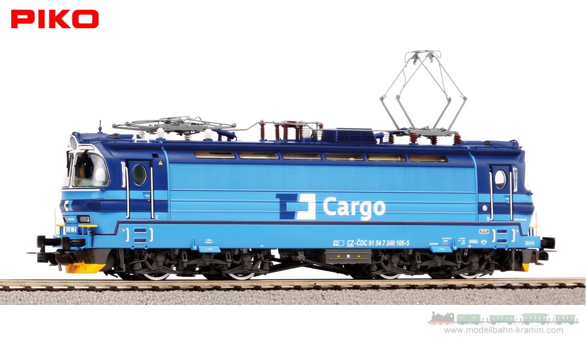 Piko 51385, EAN 4015615513858: Electric locomotive series R 240 of the CD Cargo, era VI