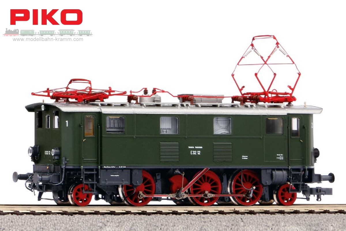 Piko 51410, EAN 4015615514107: Electric locomotive series R E 32 of the DB, era III