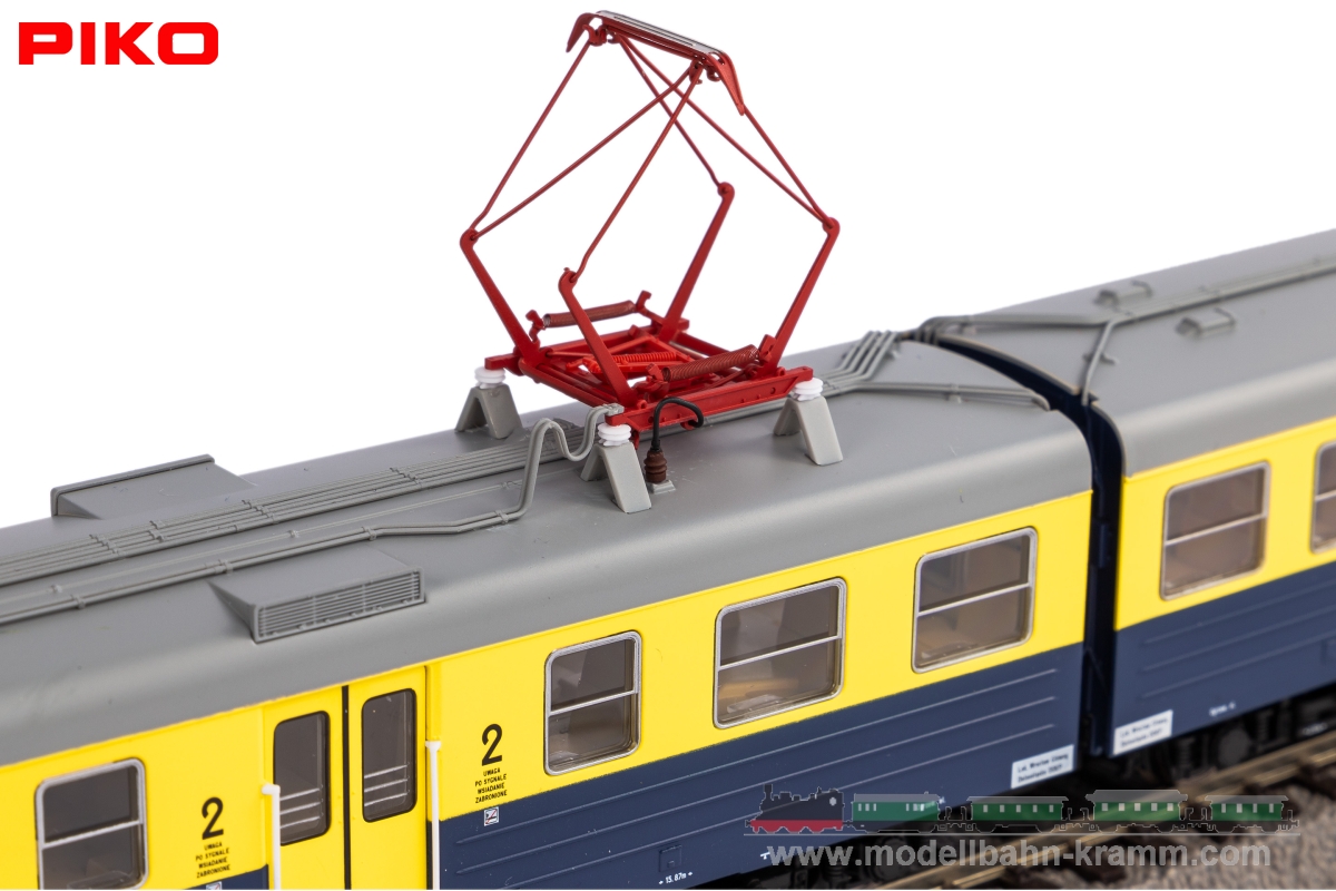 Piko 51452, EAN 4015615514527: Electric multiple unit EN 57 of the PKP, era IV, with sound
