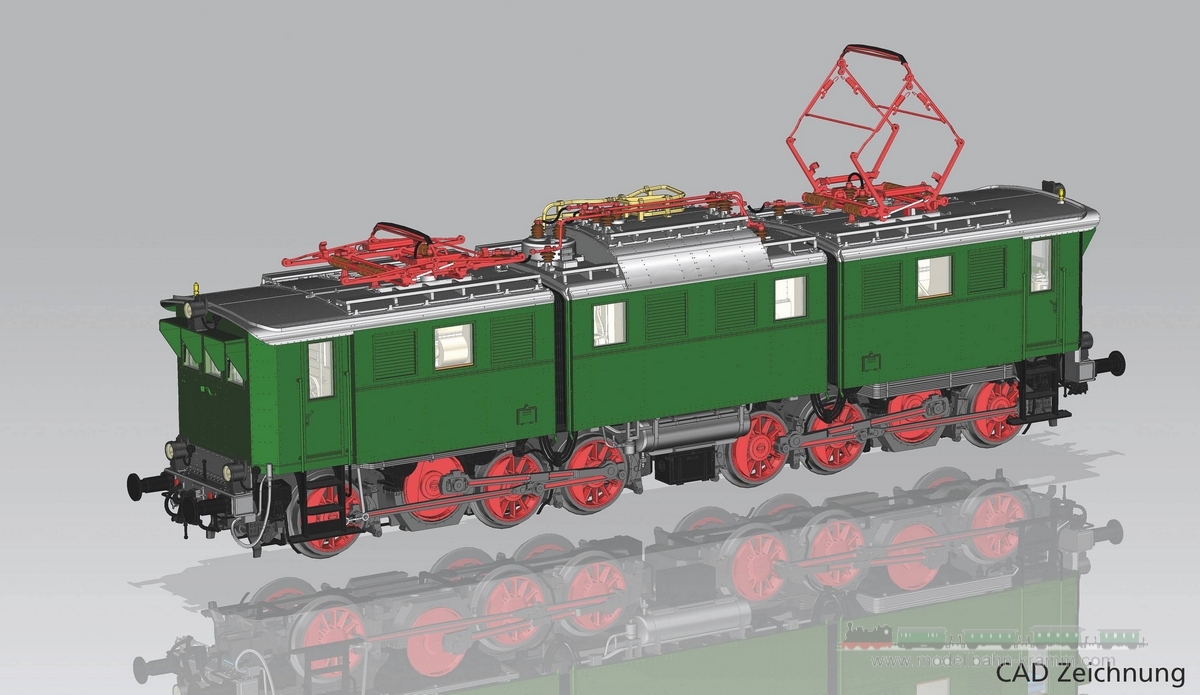 Piko 51544, EAN 4015615515449: Electric locomotive series E 91 of the DB, era III