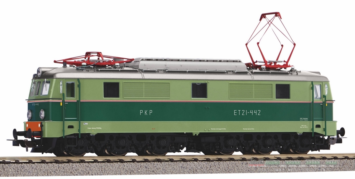 Piko 51603, EAN 4015615516033: Electric locomotive ET21 of the PKPC, era V