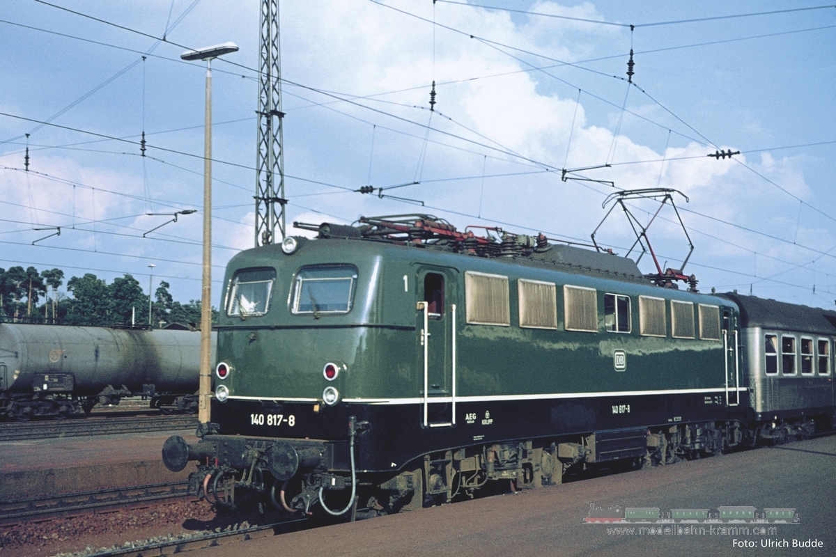 Piko 51754, EAN 4015615517542: Electric locomotive series 140 of the DB, era IV, green