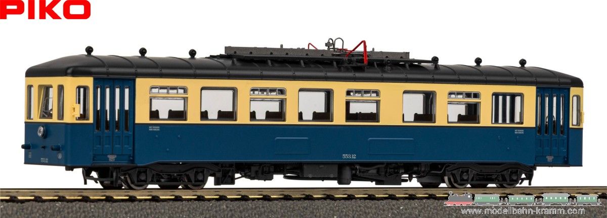Piko 52114, EAN 4015615521143: H0 AC Sound Diesel-Triebwagen Rh 553 SCM